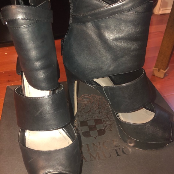 Vince Camuto Open toe heels, size 6.5 - Picture 5 of 7